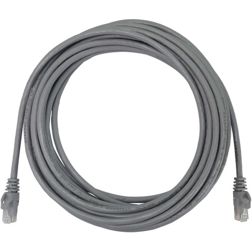 Tripp Lite N261-025-GY Cat6a 10G Snagless Molded UTP Ethernet Cable (RJ45 M/M), PoE, Gray, 25 ft. (7.6 m)