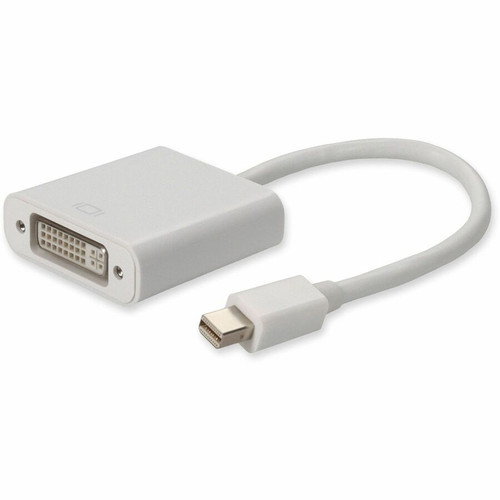 AddOn 0B47090-AO-5PK 5PK 0B47090 Compatible Mini-DisplayPort 1.1 Male to DVI-I (29 pin) Female White Adapters For Resolution Up to 2560x1600 (WQXGA)