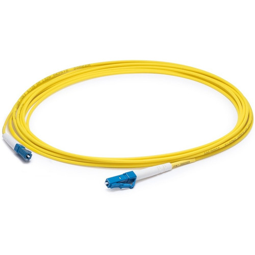 AddOn ADD-LC-LC-7MS9SMF 7m LC (Male) to LC (Male) Yellow OS2 Simplex Fiber OFNR (Riser-Rated) Patch Cable