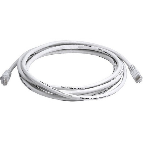 Monoprice 3442 Cat6 24AWG UTP Ethernet Network Patch Cable, 10ft White