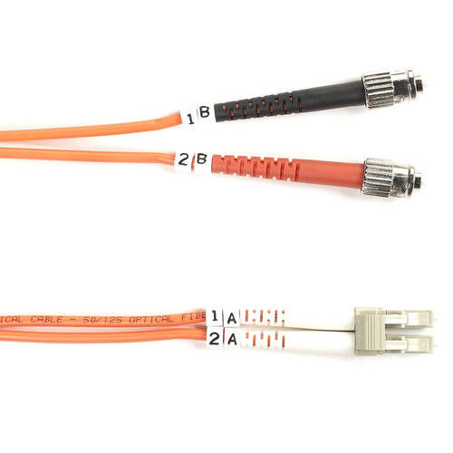 Black Box FO50-003M-STLC Fiber Optic Duplex Patch Network Cable