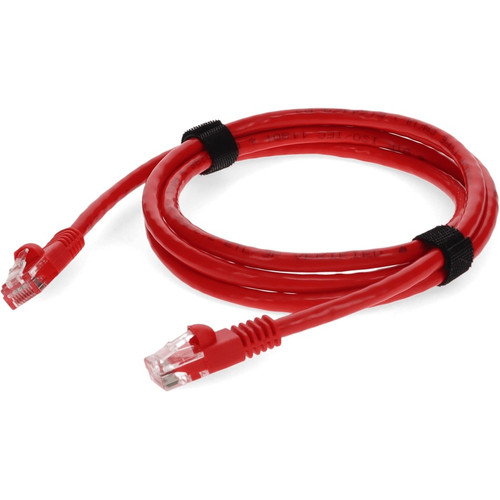 AddOn ADD-9FCAT6-RD 9ft RJ-45 (Male) to RJ-45 (Male) Red Cat6 Straight UTP PVC Copper Patch Cable