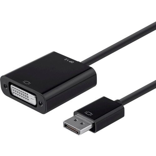 Monoprice 12784 DisplayPort 1.2a to DVI Active Adapter, Black