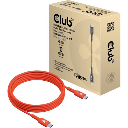 Club 3D CAC-1573 USB-C Data Transfer Cable