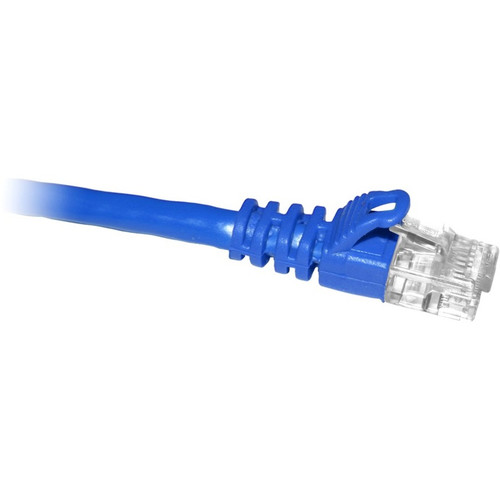 ENET C5E-BL-3-ENC Cat5e Blue 3 Foot Patch Cable with Snagless Molded Boot (UTP) High-Quality Network Patch Cable RJ45 to RJ45 - 3Ft