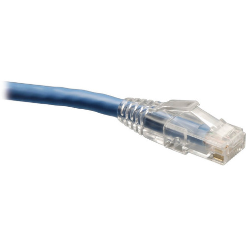 Tripp Lite N202-125-BL Cat6 Gigabit Solid Conductor Snagless UTP Ethernet Cable (RJ45 M/M) PoE Blue 125 ft. (38.1 m)