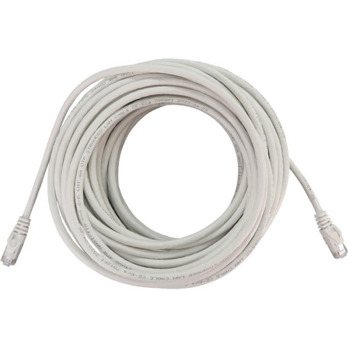Tripp Lite N261-100-WH Cat6a 10G Snagless Molded UTP Ethernet Cable (RJ45 M/M), PoE, White, 100 ft. (30.5 m)