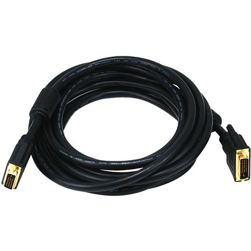 Monoprice 2760 15ft 28AWG CL2 Dual Link DVI-D Cable - Black