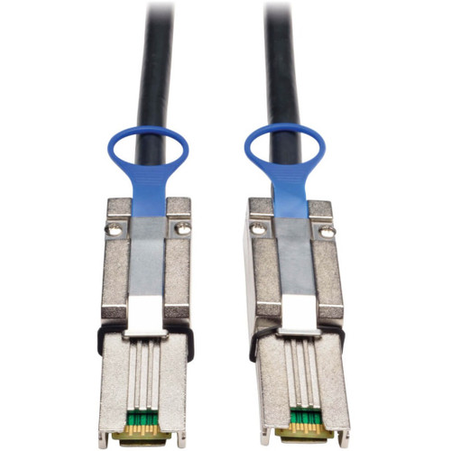 Tripp Lite S524-02M External SAS Cable 4 Lane mini-SAS (SFF-8088) to mini-SAS (SFF-8088) 2M (6.56 ft.)
