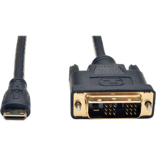 Tripp Lite P566-010-MINI 10ft Mini HDMI to DVI-D Digital Monitor Adapter Video Converter Cable M/M 10'