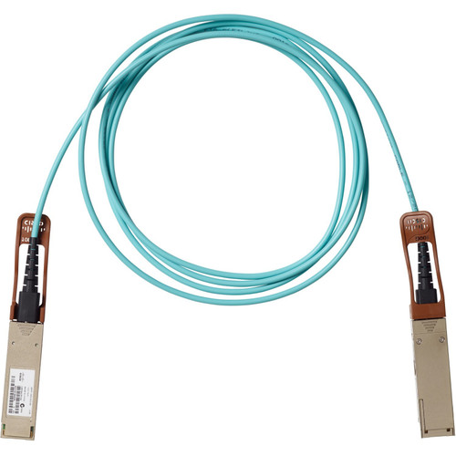 Cisco QSFP-100G-AOC5M= 100GBase QSFP Active Optical Cable, 5-meter