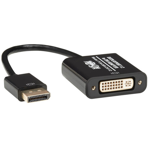 Tripp Lite P134-06NDVIV2BP DisplayPort to DVI Active Adapter Converter 1080p 6in 50 Pack