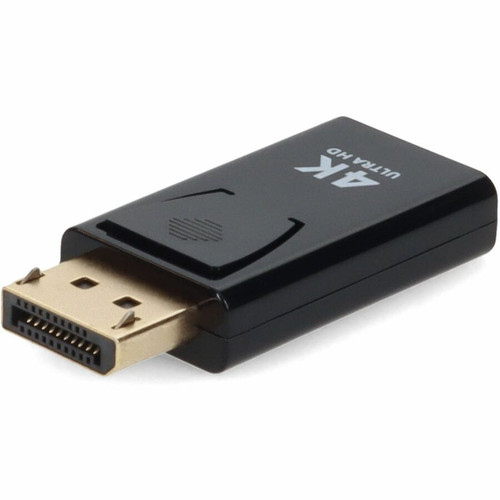 AddOn QK108AV-AO QK108AV Compatible DisplayPort 1.2 Male to HDMI 1.3 Female Black Adapter Which Requires DP++ For Resolution Up to 2560x1600 (WQXGA)