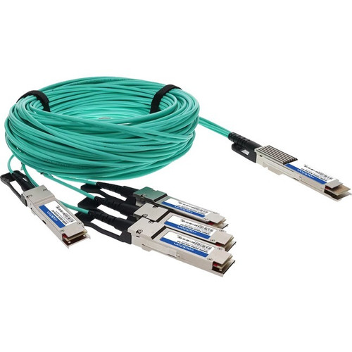 AddOn Q400G-4Q56G-AOC5M-AO Fiber Optic Network Cable