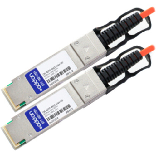 AddOn CBL-QSFP-40GE-15M-AO Fiber Optic Network Cable