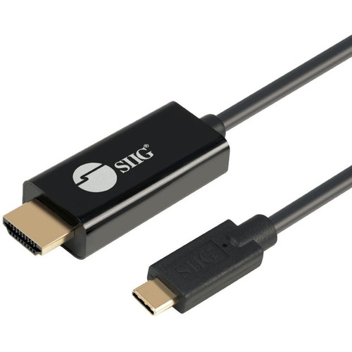 SIIG CB-TC0J11-S1 USB-C to 4K60Hz HDR HDMI 2.0 Active Cable - 2M