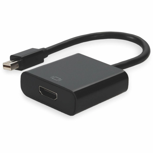 AddOn MDP2HDMIB Mini-DisplayPort 1.1 Male to HDMI 1.3 Female Black Adapter For Resolution Up to 2560x1600 (WQXGA)