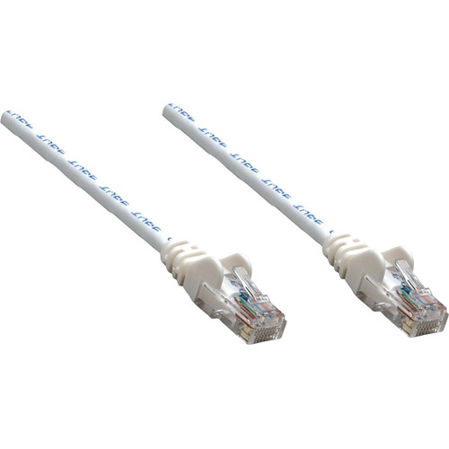 Manhattan 320696 Network Solutions Cat5e UTP Network Patch Cable, 10 ft (3.0 m), White