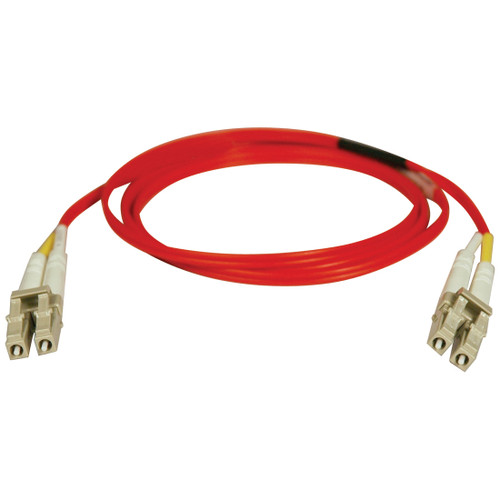 Tripp Lite N320-15M-RD 15M Duplex Multimode 62.5/125 Fiber Optic Patch Cable Red LC/LC 50' 50ft 15 Meter