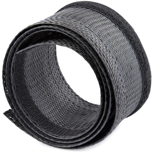 StarTech 10ft (3m) Cable Management Sleeve - Braided Mesh Wire Wraps/Floor Cable Covers - Computer Cable Manager/Cord Concealer
