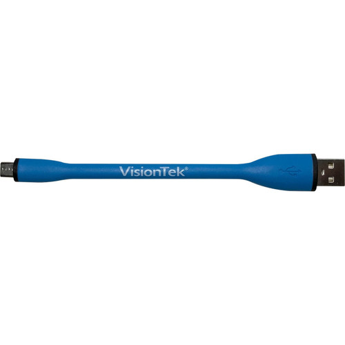VisionTek 901101 Micro USB to USB Flex Cable-Blue -901101