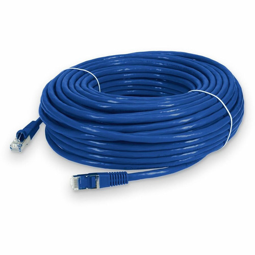 AddOn ADD-200FCAT6S-BE 200ft RJ-45 (Male) to RJ-45 (Male) Blue Cat6 STP PVC Copper Patch Cable