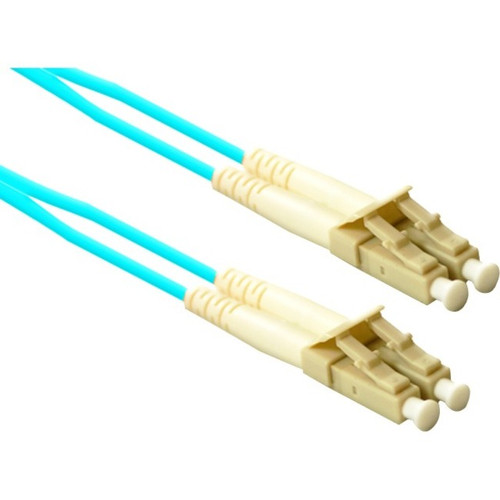 ENET LC2-10G-3M-ENC 3M LC/LC Duplex Multimode 50/125 10Gb OM3 or Better Aqua Fiber Patch Cable 3 meter LC-LC Individually Tested