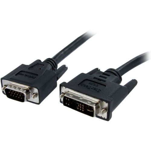 StarTech DVIVGAMM3 DVI to Coax High Resolution VGA Monitor Cable - SVGA - DVI 19 Pin (M) - HD15 (M)- 3 ft