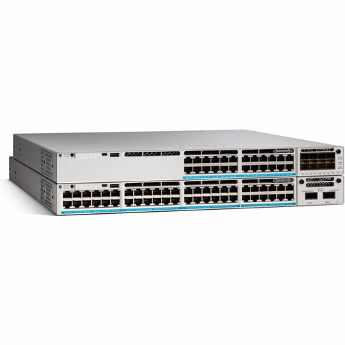 Cisco Catalyst 9300 48-Port 1G Copper With Fixed 4x10G/1G SFP+ Uplinks, Full PoE+, Meraki Advanced or Enterprise