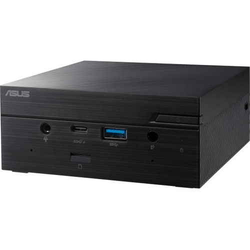 ASUS PN62S-SYS715PXFD Desktop Computer - Intel Core i7 10th Gen i7-10710U 1.10 GHz - 16 GB RAM DDR4 SDRAM - 512 GB M.2 PCI Express NVMe 3.0 SSD - Mini PC - Black