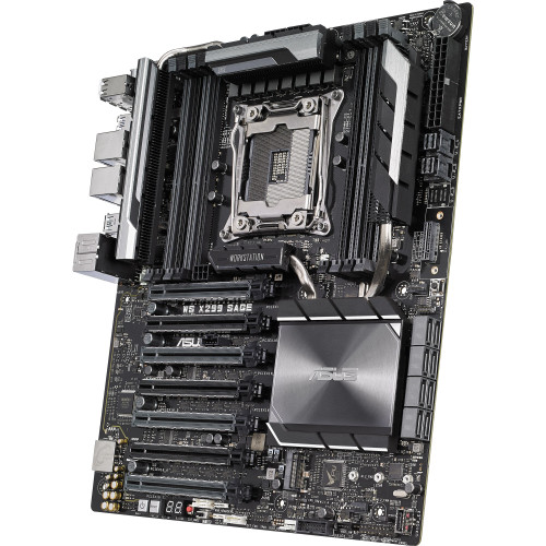 ASUS WS X299 SAGE Workstation Motherboard - Intel X299 Chipset - Socket R4 LGA-2066 - Intel Optane Memory Ready - SSI CEB