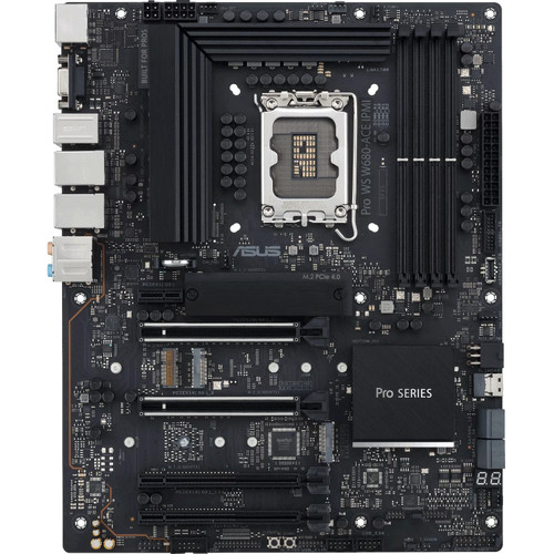 ASUS Pro WS W680-ACE IPMI Workstation Motherboard - Intel W680 Chipset - Socket LGA-1700 - ATX