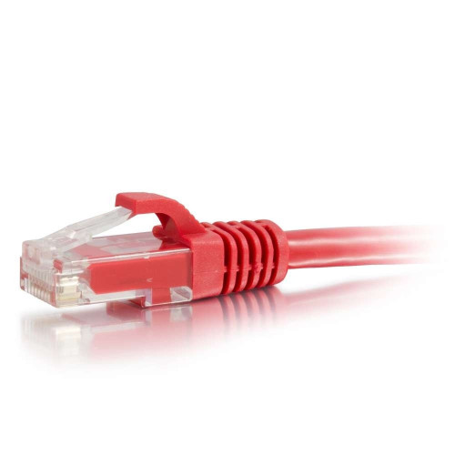 C2G 04004 Cat6 Snagless Unshielded Ethernet Network Patch Cable - 15ft - Red