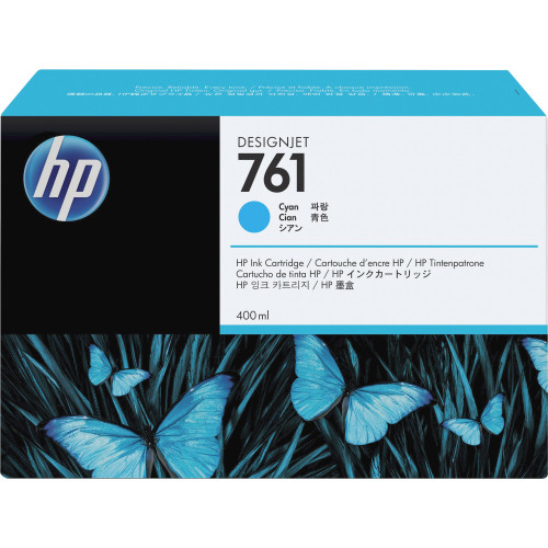 HP 761 (CM994A) Original Inkjet Ink Cartridge - Single Pack - Cyan - 1 Each