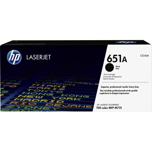 HP 651A Original Laser Toner Cartridge - Black Pack