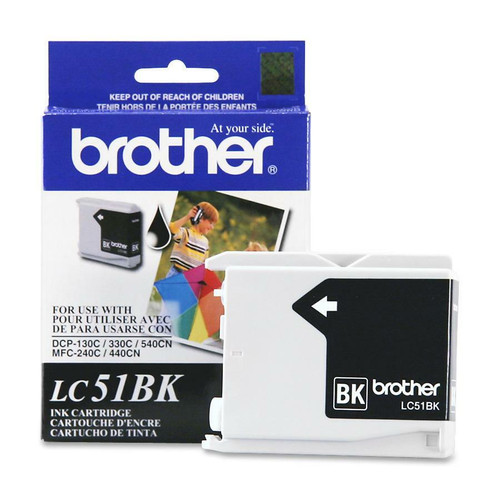 Brother LC51BK Original Ink Cartridge