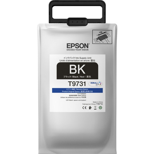 Epson DURABrite Pro T973 Original High Yield Inkjet Ink Cartridge - Blister Pack - Black - 1 Pack