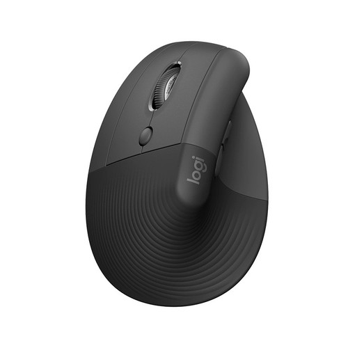 Logitech Lift Ergo Business Mouse - Graphite - Left-handed Only