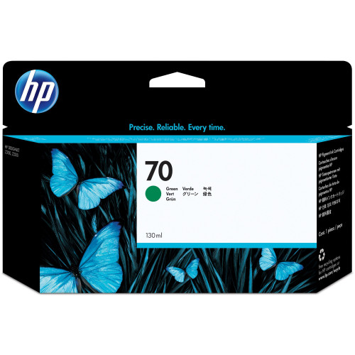 HP 70 (C9457A) Original Inkjet Ink Cartridge - Single Pack - Green - 1 Each