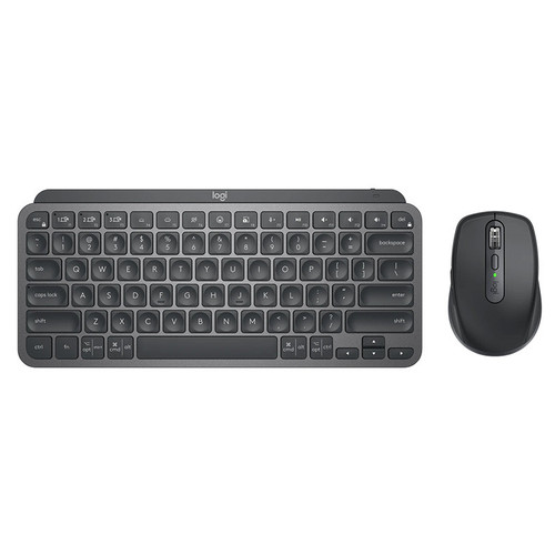 Logitech MX Keys Wireless Mini Mouse and Keyboard Combo - Graphite