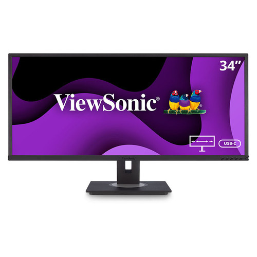 ViewSonic VG56 Series Ultrawide WQHD Docking Monitor - 34"