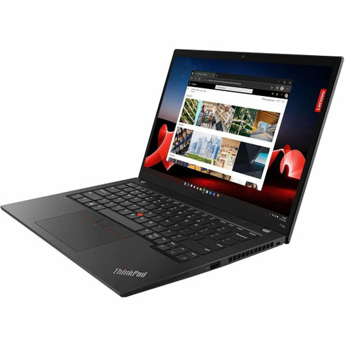 Lenovo ThinkPad T14s Gen 4 21F6008WUS 14" Touchscreen Notebook - WUXGA - 1920 x 1200 - Intel Core i5 13th Gen i5-1345U Deca-core (10 Core) 1.60 GHz - 16 GB Total RAM - 16 GB On-board Memory - 256 GB SSD - Deep Black