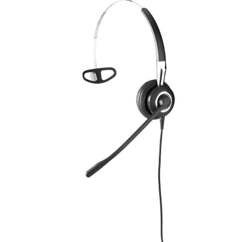 Jabra BIZ 2400 Mono Headset - Quick Disconnect - 3-in-1 - Noise Canceling - Wideband Balance