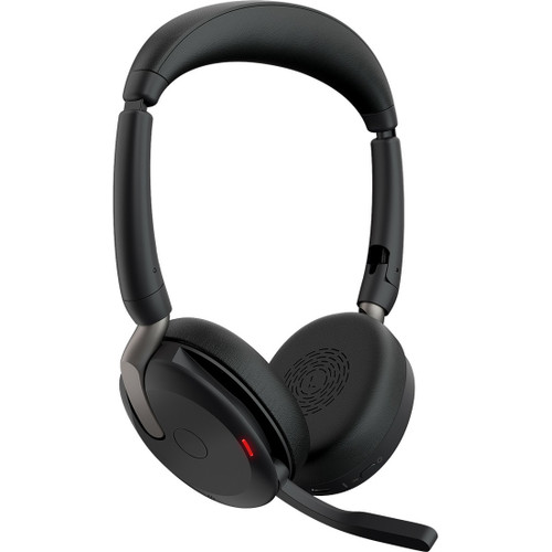 Jabra Evolve2 65 Flex Headset - MS Stereo - With Wireless Charging Pad