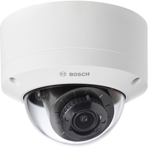 Bosch NDE-5703-A FlexiDome 5 Megapixel Outdoor Network Camera - Color, Monochrome - Dome - White, Black