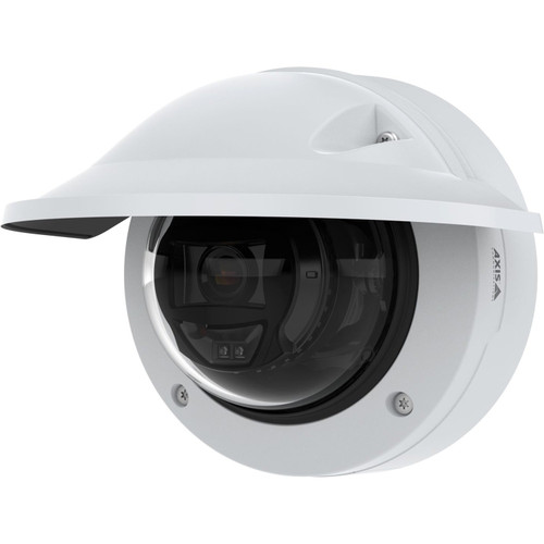 AXIS P3265-LVE 2 Megapixel Outdoor Full HD Network Camera - Color - Dome - White - TAA Compliant - 9 mm
