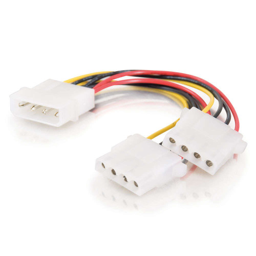 C2G 14 Inch One 5.25 Inch to Two 5.25 Inch Internal Power Y-Cable
