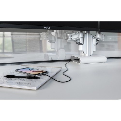 Computer Column Mount Chief Kontour Series Dynamic Column Mount for LCD Displays - 3 Monitors ...