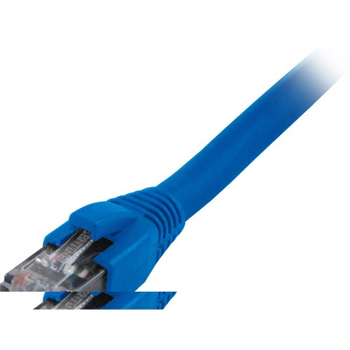 Comprehensive Cat6 Snagless Patch Cable 50ft Blue - USA Made & TAA Compliant