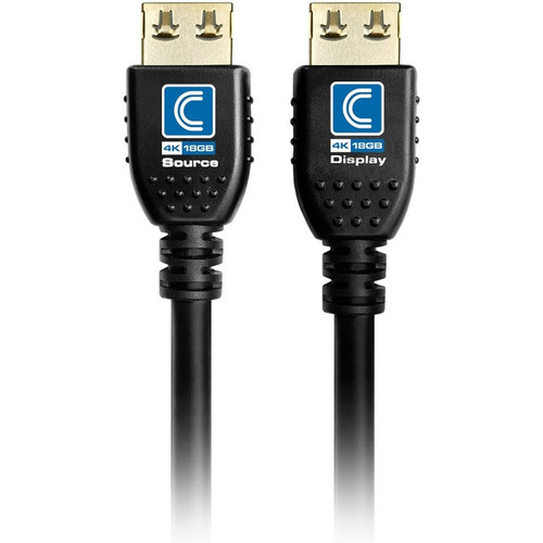 Comprehensive NanoFlex™ Pro AV/IT Integrator Series™ Active 4K 18G High Speed HDMI Cable Jet Black 15ft